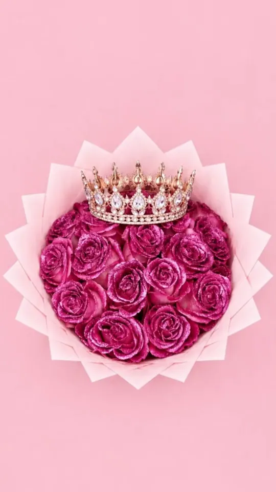 Crowned Pink Roses by Love Petals Co., Orlando florist